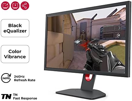 BenQ ZOWIE XL2540K Gaming Monitor (24.5 inch, 240 Hz, 1ms, XL Setting to Share)