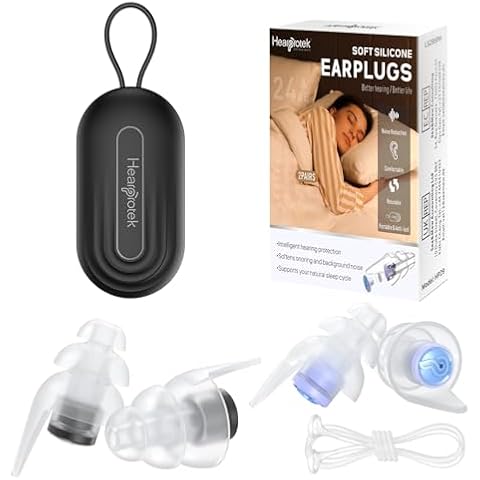 Bouchons d'oreille Hearprotek Sommeil Cover