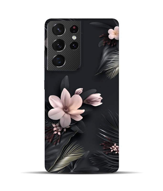 RareHub Pink Flower Black Leaf Printed Hard Mobile Back Cover for Samsung Galaxy S21 Ultra 5G Designer & Attractive Case for Your Smartphone (B0CGM42ZMF) Amazon Price History, Amazon Price Tracker