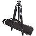 Produktbild Dreibein Reisestativ Kamerastativ CARBON (Hoehe: 162 cm, Gewicht: 1,50 kg, Belastbarkeit: 13kg) schwarz | Stativ Triopo GX-1328  mit Wasserwaage & Reisetasche