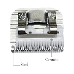 1.6mm 10# Professional Pet Clipper Blade A5 Blade Fit Most for Andis and Oster for Moser Clippers 1/6”