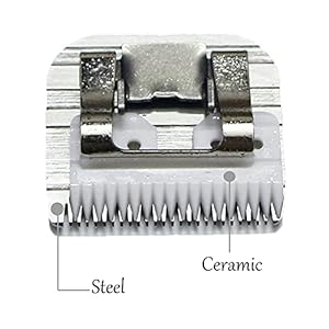 1.6mm 10# Professional Pet Clipper Blade A5 Blade Fit Most for Andis and Oster for Moser Clippers 1/6”