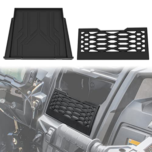 KATIMOTO Dash Net with Anti-Slip Tray for Kawasaki Teryx 1000 2020-2025, Dashboard Under Dash Tray Anti-Slip Net for Kawasaki Teryx KRX 1000 2020-2025/4 1000 2023 Accessories, (Replace #99994-1340)