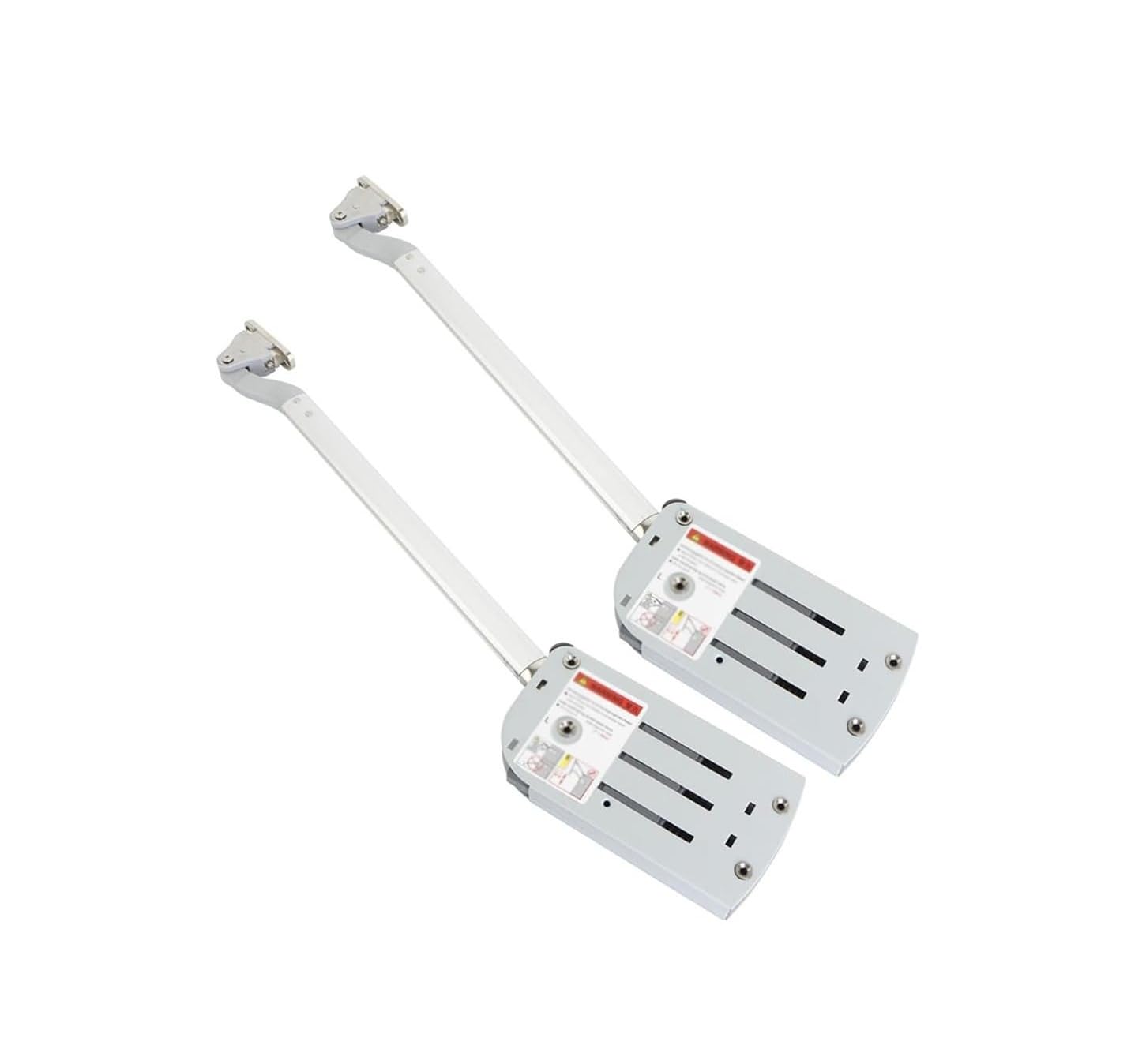 Soporte de puerta plegable hacia arriba, varilla amortiguadora hidráulica, puntal neumático de cierre suave, 130N, extensión de 300mm, 1 juego
