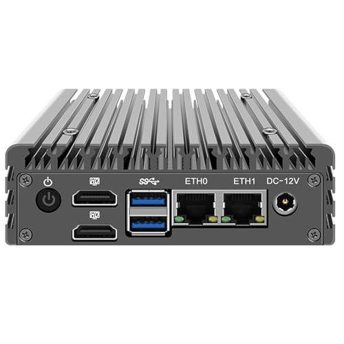 Firewall Micro Appliance, 2 Port I226-V 2.5g Lan Fanless Mini Pc Intel N100, 16gb Ddr5 256gb Nvme, 1 Cpu Fan, 2 Hdmi 4k, 2 Usb, 1 10 Pin Gpio, Vpn Router Pc, Opnsense, Ethernet Aes-Ni Firewall Micro Appliance, 2 Port I226-V 2.5g Lan Fanless Mini Pc Intel N100, 16gb Ddr5 256gb Nvme, 1 Cpu Fan, 2 Hdmi 4k, 2 Usb, 1 10 Pin Gpio, Vpn Router Pc, Opnsense, Ethernet Aes-Ni