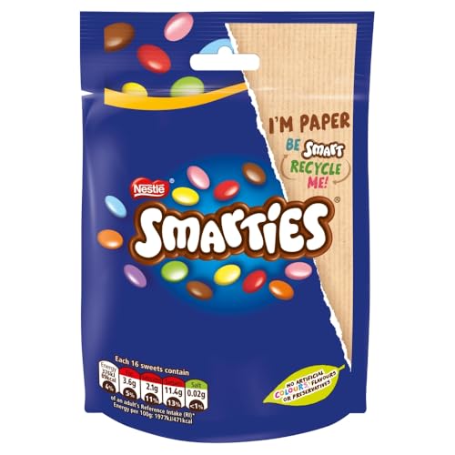 Smarties Milk Chocolate Sharing Pouch 118g
