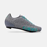 Giro Damen Empire E70 Knit Road Radsportschuhe-Rennrad, Mehrfarbig (Grey/Glacier 000), 37.5 EU