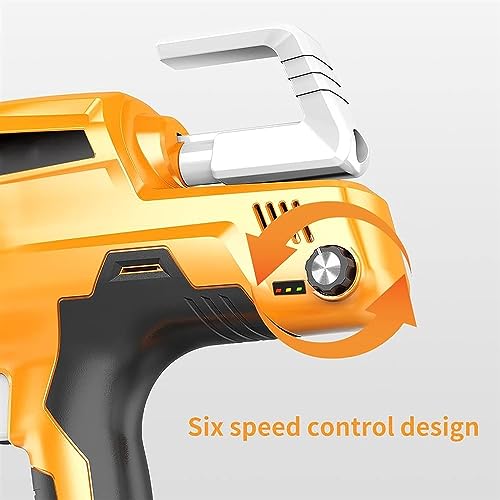 Pistola elettrica per presellatura da 21 V agli ioni di litio, senza fili, alimentata a batteria, con ugelli per sigillante e adesivi, compatibile con cartucce da 600 ml