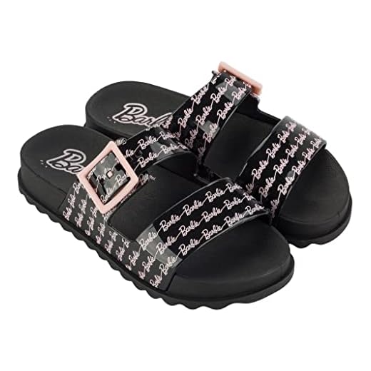 CHINELO DE GASPEA,INFANTIL,BARBIE,Preto,26/27