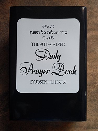 Authorized Daily Prayer Book 0819700940 Book Cover