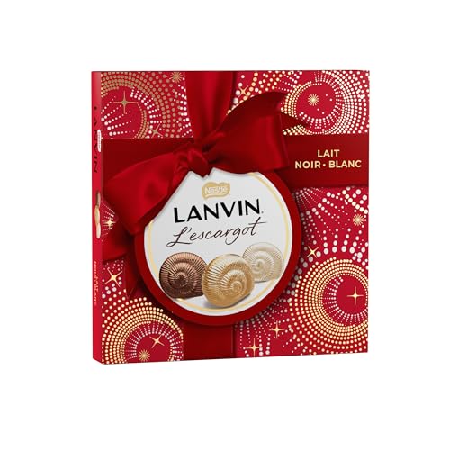 Lanvin - L'Escargot Trio Lait Noir Blanc Chocolat De Noël - 296g