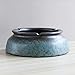 Produktbild M-YN Aschenbecher Aschenbecher, Aschenbecher aus winddichter Keramik for dekorative Tischplatten im Innen- und Außenbereich (Color : Blue)