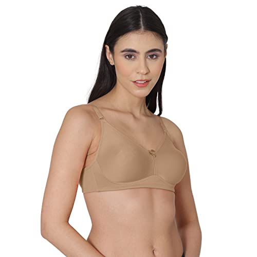 Image of Tweens - Non Padded Bra - Cotton Rich Fabric - Spacer Cups - Full Coverage, Multiway Straps, Wirefree, Seamless T-Shirt Bra