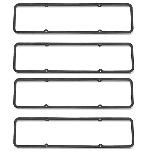 #US Replacement Part for Small Block Chevy Valve Cover Gaskets, SBC Steel Core Rubber Silicone SB Chev... pulleypart#591757
