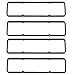 #US Replacement Part for Small Block Chevy Valve Cover Gaskets, SBC Steel Core Rubber Silicone SB Chev... pulleypart#591757