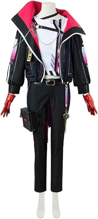 Amazon.co.jp: 渡会雲雀 コスプレ 衣装 全セット イヤリング付き 衣装+
