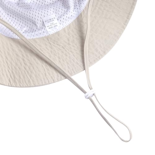 Image of MaxNova Baby Sun Hat Smile Face UPF 50+ Toddler Bucket Hat for Boys Girls 0-7 Years