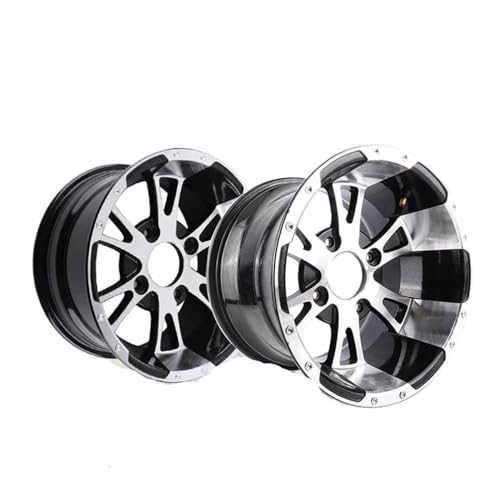 Roue en alliage d'aluminium 12 pouces jante avant pour quad tout-terrain Go-Kart UTV 4 roues