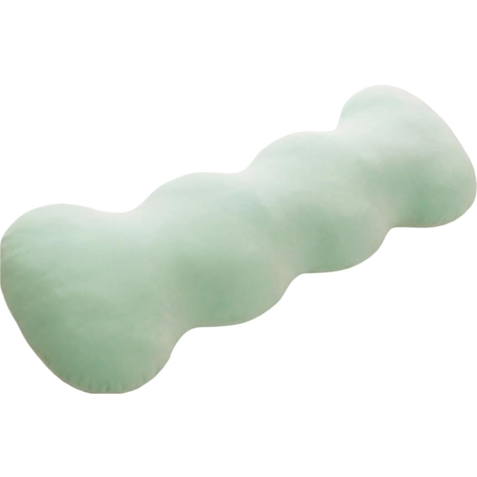 ANQKYO Pea Pod Body Pillow for Side Sleeper Pod Body Pillow For Side Sleeper, Ergonomic S-Shaped Full Support For Adults, Long Cooling Hug(Green,S)