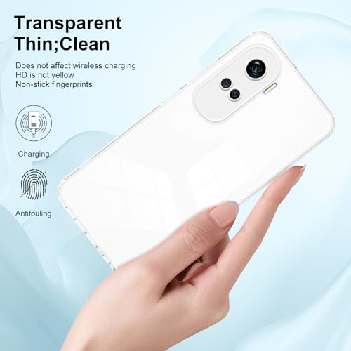 WOKEZ Transparent Fodral för Honor 90 Lite – Stötsäkert & Färgglatt