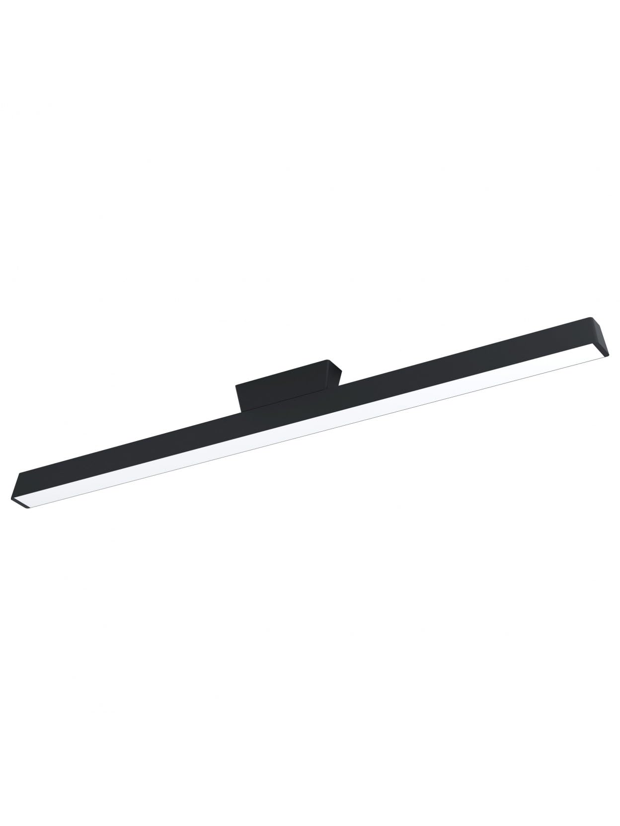Generico Lampa sufitowa LED smart rgb nowoczesny design czarny GL0003 do salonu, gabinetu, pokoju dziecięcego, salonu, jadalni, sypialni, korytarza.