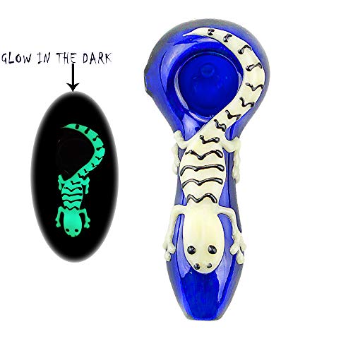 4.15" Tobacco Pipe Set, Collectible Gorgeous Smoking Pipe with Lines and Cool Patterns, Gift Pipe Kit with Complete Accessories-Gecko - Image 4