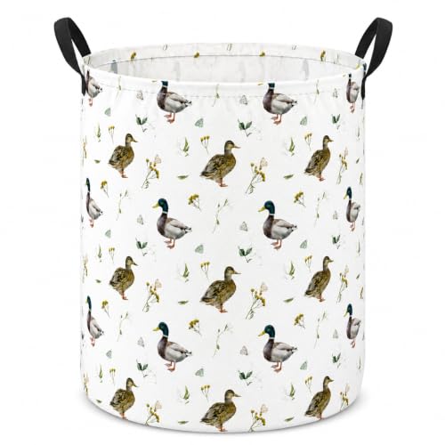 Image of MAIZMZ Kids Hamper Storage Bins Organizer Toy Box Laundry Basket Large Canvas Collapsible Chest for Home /Dorm /Kitchen /Pet /Office /Closet /Shelf /Gift Baskets
