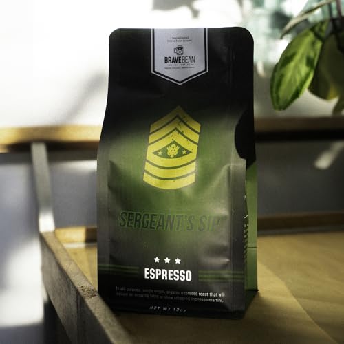 Brave Bean Coffee Company Sergeant's Sip Espresso Roast miniatura 2