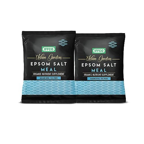 IFFCO Urban Gardens - Epsom Salt 1.8 Kg - Organic Source of Magnesium Sulphate for Plants and Home Garden - Water Soluble Powder