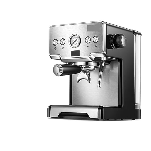 GLJTUO Home 15Bar Kaffeemaschine Crm3605 Maker Espresso Halbautomatische Pumpe Typ Cappuccino Milch Blase