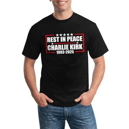 Rest in Peace Charlie Kirk T-Shirts for Women Men Charlie Kirk Tees for Men Women3