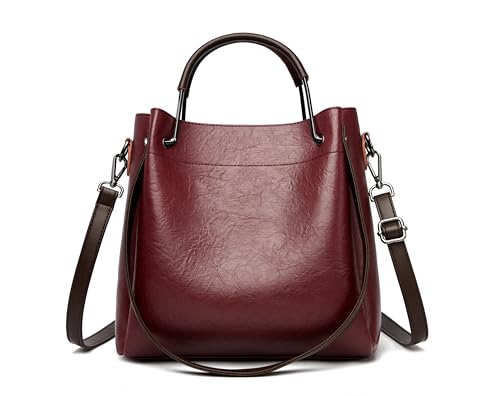 Shoulder Purses And Handbags Crossbody Bucket Bags For Women Satchel Handbags With Multi Pocket