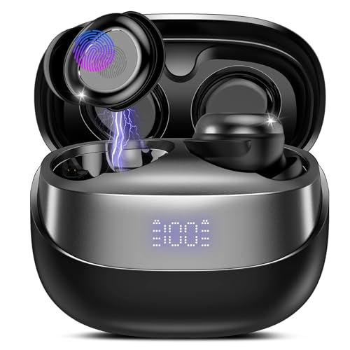 DUSONLAP Auriculares inalámbricos, auriculares inalámbricos Bluetooth 5.3