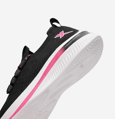Image of XTEP Sports Running Lightweight Casual Shoes for Women Lace Up Walking Breathable Soft Athletic Sneakers