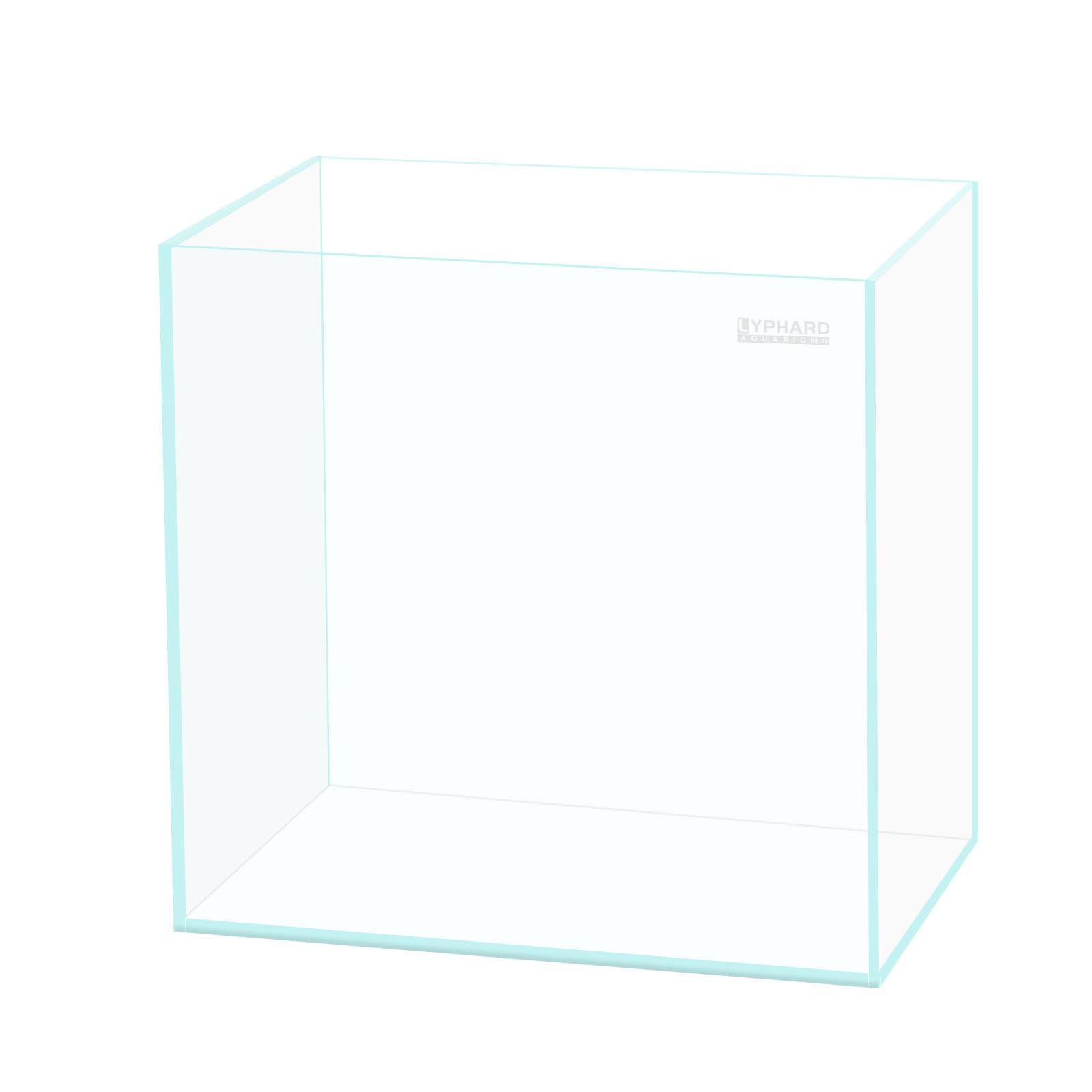 Tall Rimless Aquarium 3 Gallon, Ultra Clear Low Iron Nano Fish Tank for Betta, L7.9×W7.9×H11.8 Glass Thickness 5mm with EVA Foam Leveling Mat