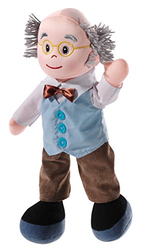 Preisvergleich Produktbild Heunec 475274 Plüschtier, Poupetta, Puppe, Weichpuppe, braun / blau