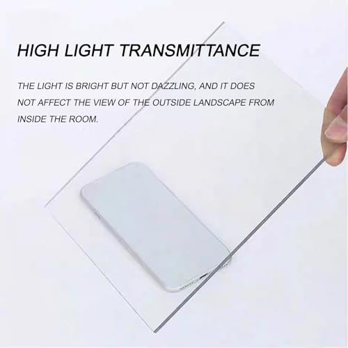 Panneau polycarbonate transparent pour serre et mur rideau de remplacement