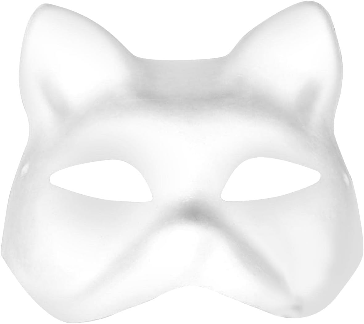 FASHIONMYDAY Fashion My Day® Masquerade Mask Adjustable Paintable Mask Kids Craft for Party Cosplay Decor 18.5cmx16cm | Masks and Eye Masks