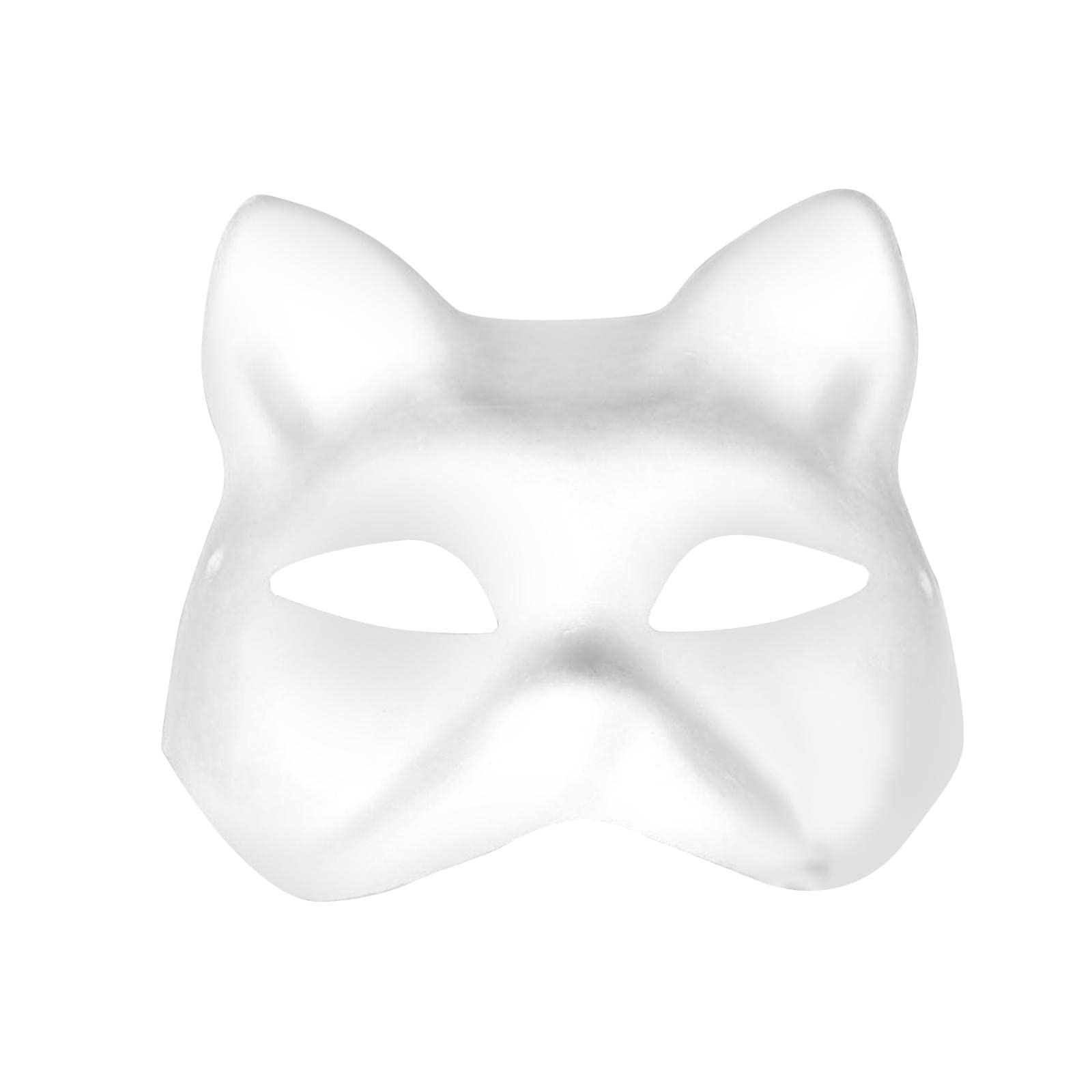 FASHIONMYDAY Fashion My Day® Masquerade Mask Adjustable Paintable Mask Kids Craft for Party Cosplay Decor 18.5cmx16cm | Masks and Eye Masks