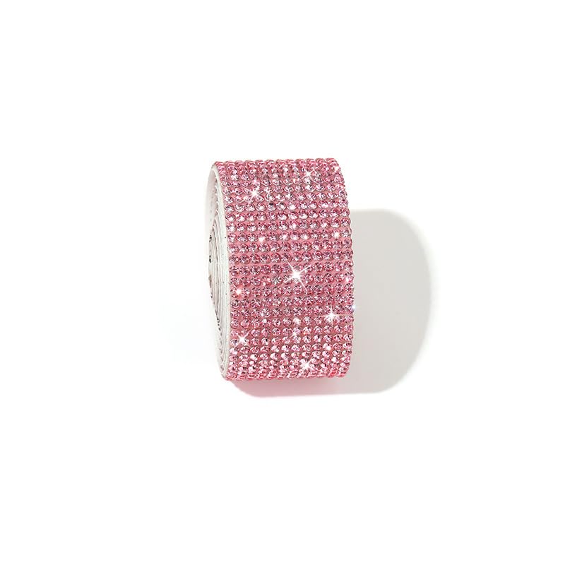 Nastro Diamantato Per Scarpe E Borse 4 Rotoli Nastro Di Strass 1 Larda Strass Adesivi Glitter Finiture Cintura Di U 247782 Nastro Strass