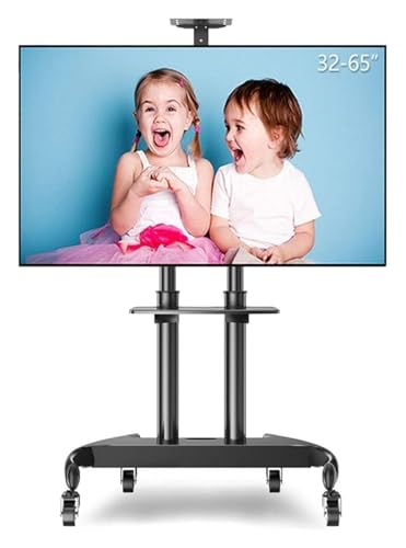 Soporte móvil para TV con ruedas y ajuste miniatura 1