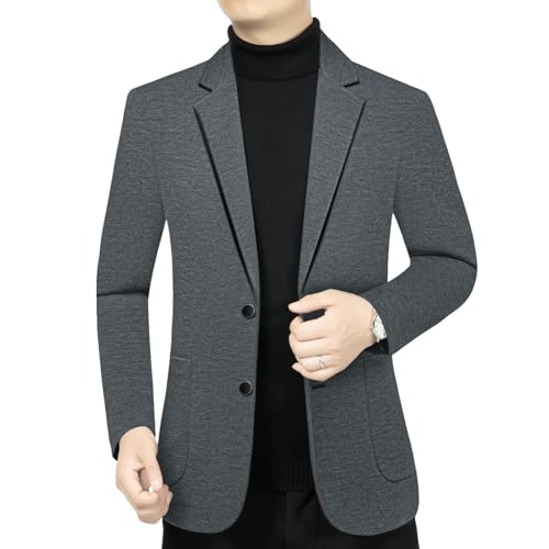 Blazer confortable homme coupe ajustée veste souple printemps