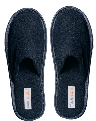 Image of Travelkhushi Soft Comfy Home Slippers For Women & Men For Winter Capet flip flops for Bedroom Indoor Carpet house slides Anti skid Slippers for Winter & Summer