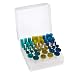 54pc Universal Rotary Assorted Grit Rubber Polish Accessory Tool Kit For Dremel