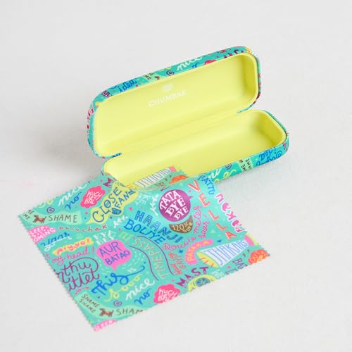 Image of Chumbak Eyewear Case for Women, Stylish Sunglass Organizer and Cover Case, Spectacle Box for Girls /Ladies, Specs Case, Stylish Glasses Cover, Protective Eyewear Case