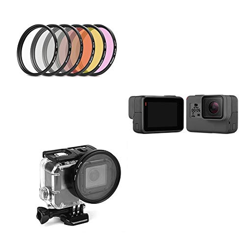 Kit de Filtros para Caixa Estanque GoPro Hero 5 6 7 Black - Shoot