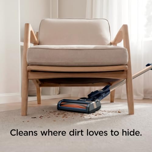 Image of Shark Rocket Turbo Corded Stick Vacuum, Self-Cleaning, Navy, TV301