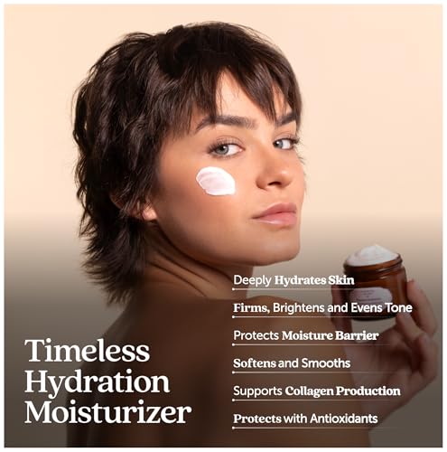 Cosmette Timeless Hydration - Anti Aging Hyaluronic Acid Face Moisturizer with Squalane, Ceramides, Vitamins C & E, Rosehip & Tamanu Oil - Vegan, Natural Skin Care for Clean Beauty, 2 Fl Oz - Image 3