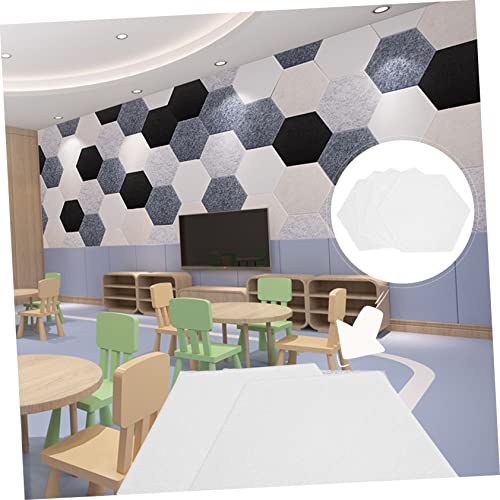 Levemolo 5pcs Paneles Acústicos Absorbentes de Sonido Almohadillas Decorativas de Pared de Fibra de Poliéster para Ktv Estudio de Grabación Teatro en Casa y Espacios de Jardín de Infancia miniatura 5