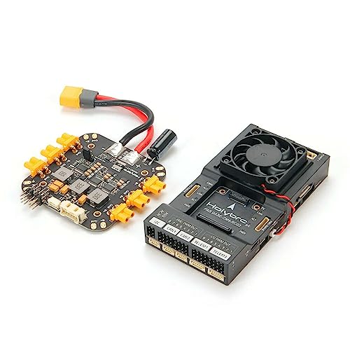 Hobbyant Pixhawk RPi CM4 Baseboard and PM03D Power Module Combo Compatible with RC Quadcopter Pixhawk 6X 5X Flight Controller